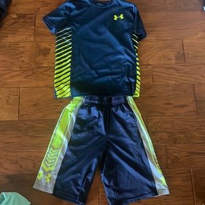 Under armor set boys